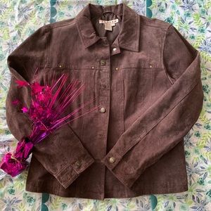 100% Leather Jacket Size Large